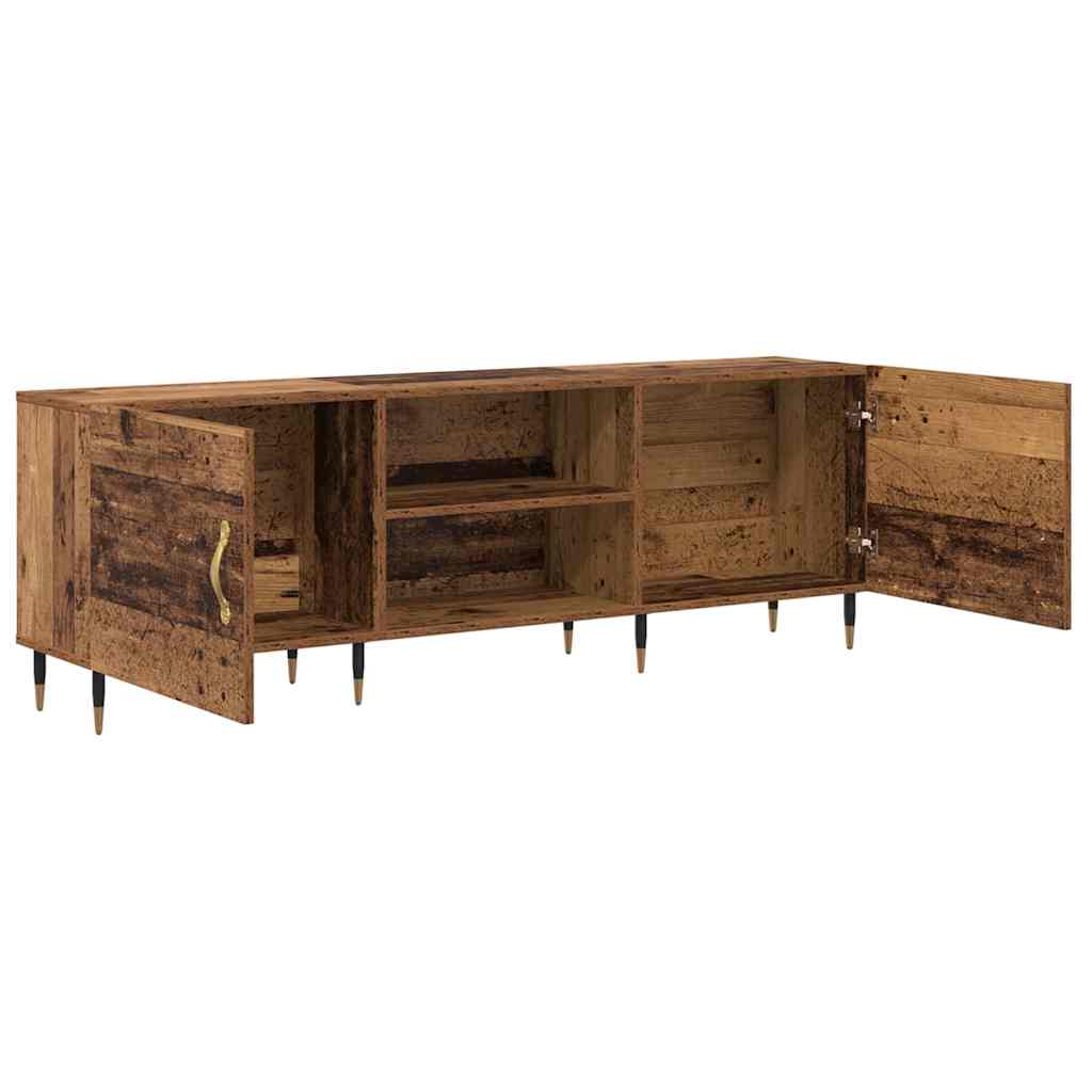 TV-kast Oud hout 150 x 30 x 50 cm Bewerkt hout