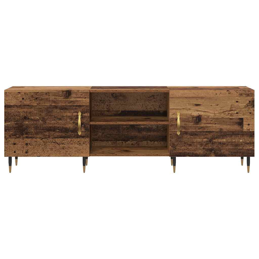 TV-kast Oud hout 150 x 30 x 50 cm Bewerkt hout