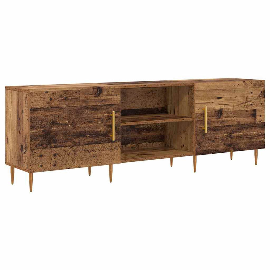 TV-kast Oud hout 150 x 30 x 50 cm Bewerkt hout