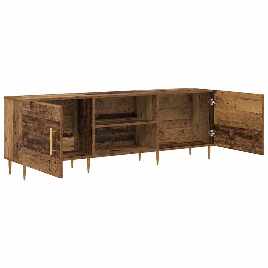 TV-kast Oud hout 150 x 30 x 50 cm Bewerkt hout