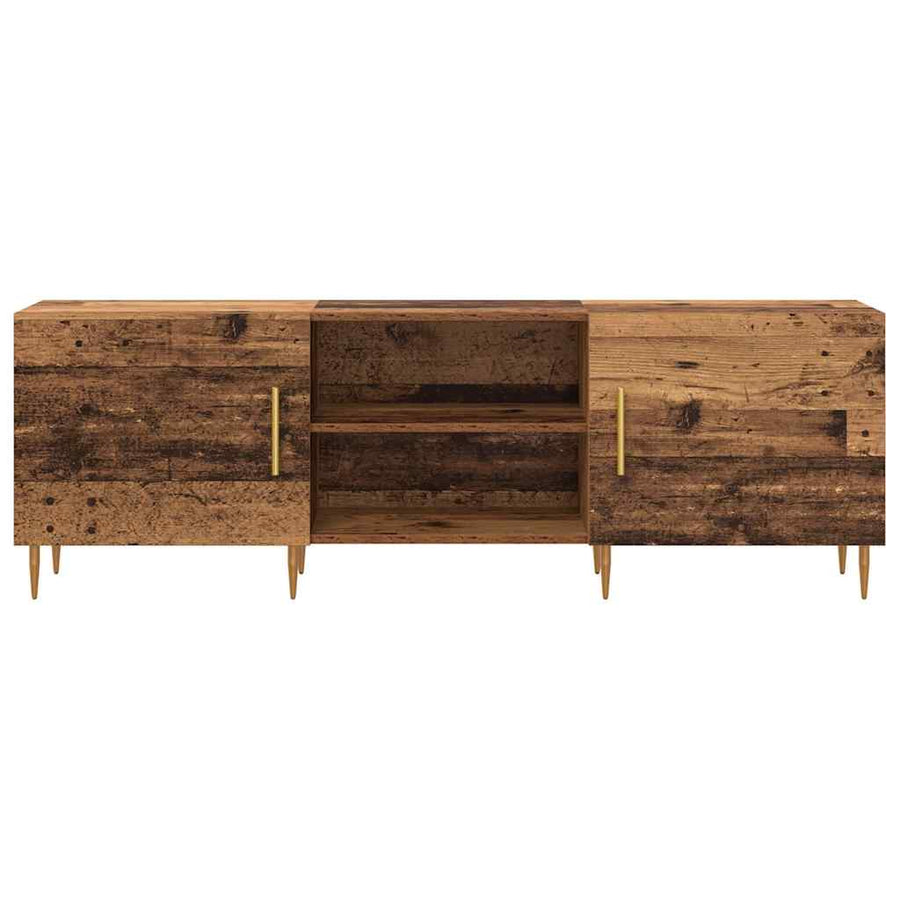 TV-kast Oud hout 150 x 30 x 50 cm Bewerkt hout