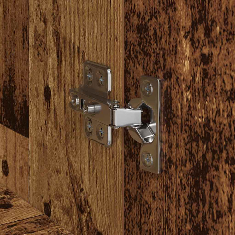 TV-kast Oud Hout 150 x 30 x 50 cm Bewerkt hout