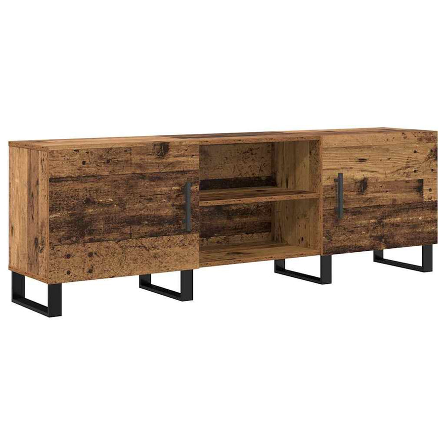 TV-kast Oud Hout 150 x 30 x 50 cm Bewerkt hout
