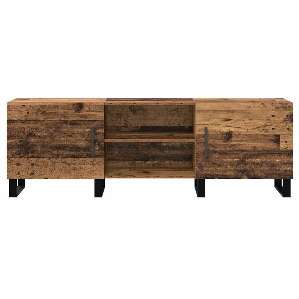 TV-kast Oud Hout 150 x 30 x 50 cm Bewerkt hout