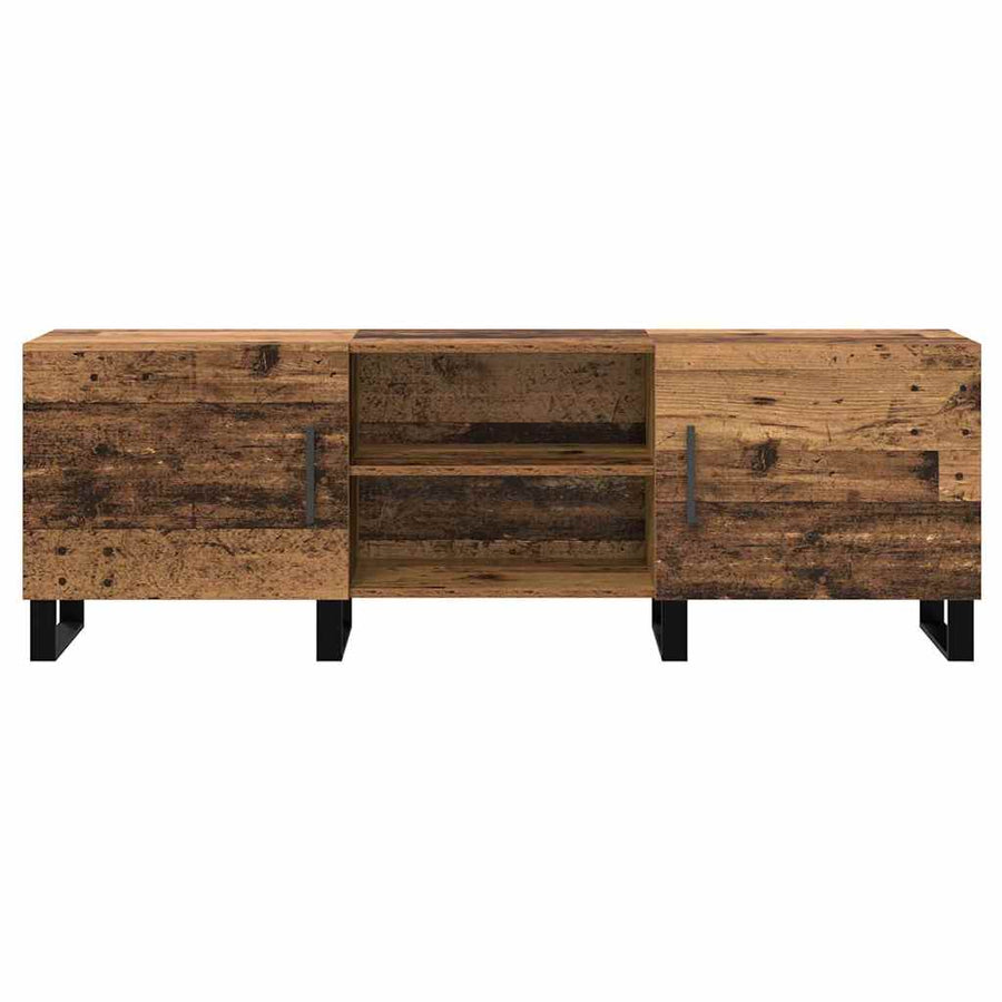 TV-kast Oud Hout 150 x 30 x 50 cm Bewerkt hout