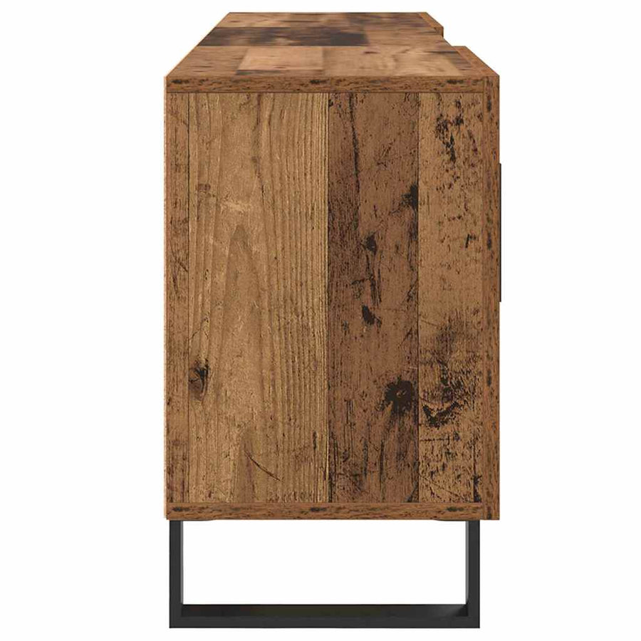 TV-kast Oud Hout 150 x 30 x 50 cm Bewerkt hout