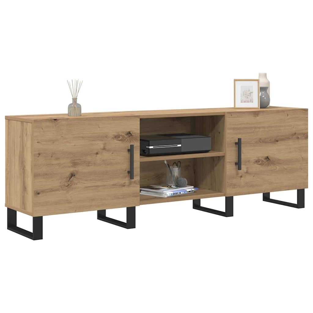 TV-kast Artisan Eiken 150 x 30 x 50 cm Bewerkt hout