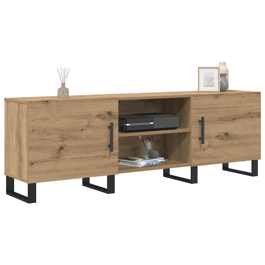 TV-kast Artisan Eiken 150 x 30 x 50 cm Bewerkt hout