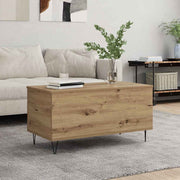 Salontafel eikenkleurig 90x44.5x45 cm