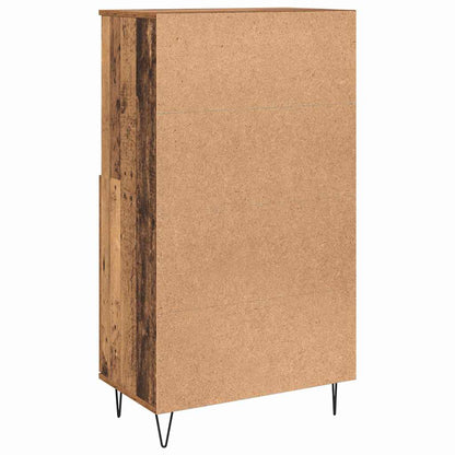 Highboard Bruin 60 x 36 x 110 cm Bewerkt hout