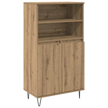 Highboard Bruin 60 x 36 x 110 cm Bewerkt hout
