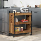 Kitchen Trolley Old Wood 70 x 30 x 82 cm Engineered Wood