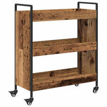 Keuken Trolley Oud hout 70 x 30 x 82 cm Bewerkt hout