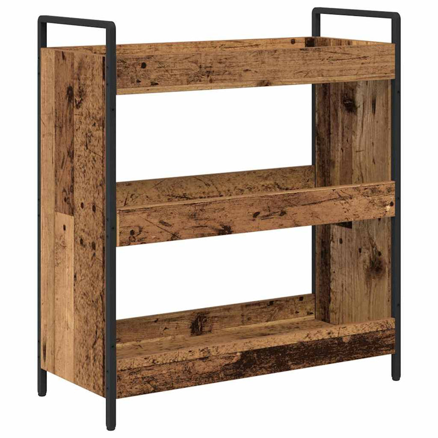 Keuken Trolley Oudhout 70 x 30 x 82 cm Bewerkt hout