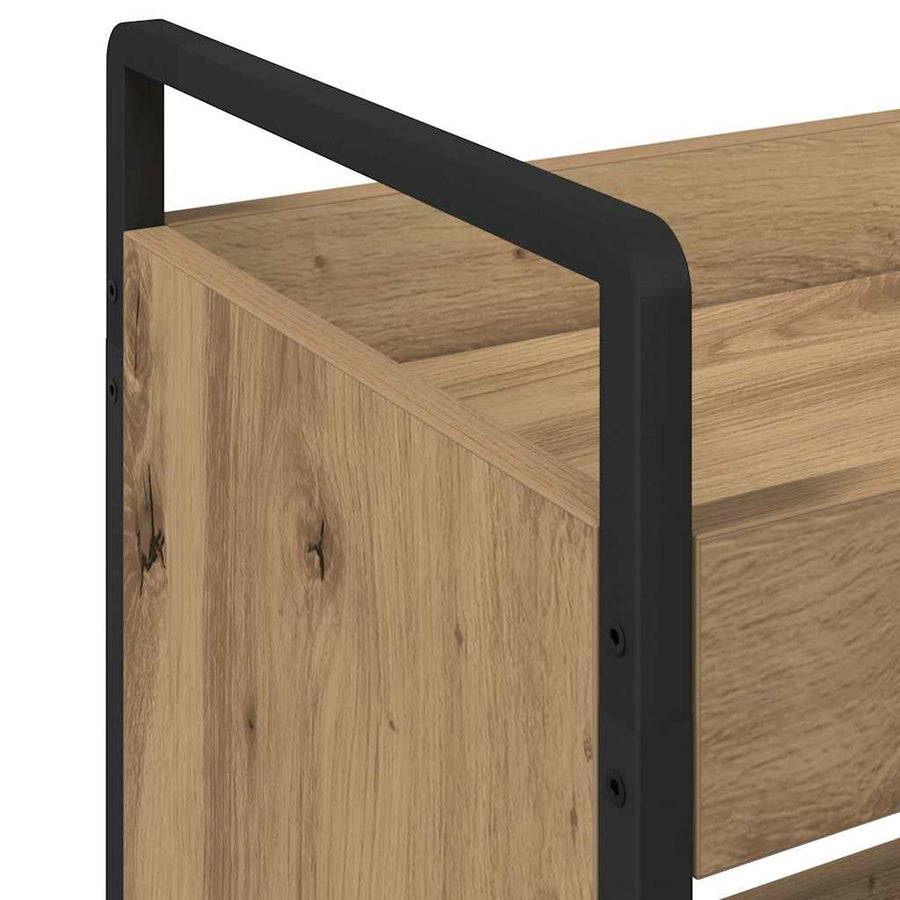 Keuken Trolley Artisan Eiken 70 x 30 x 82 cm Bewerkt hout