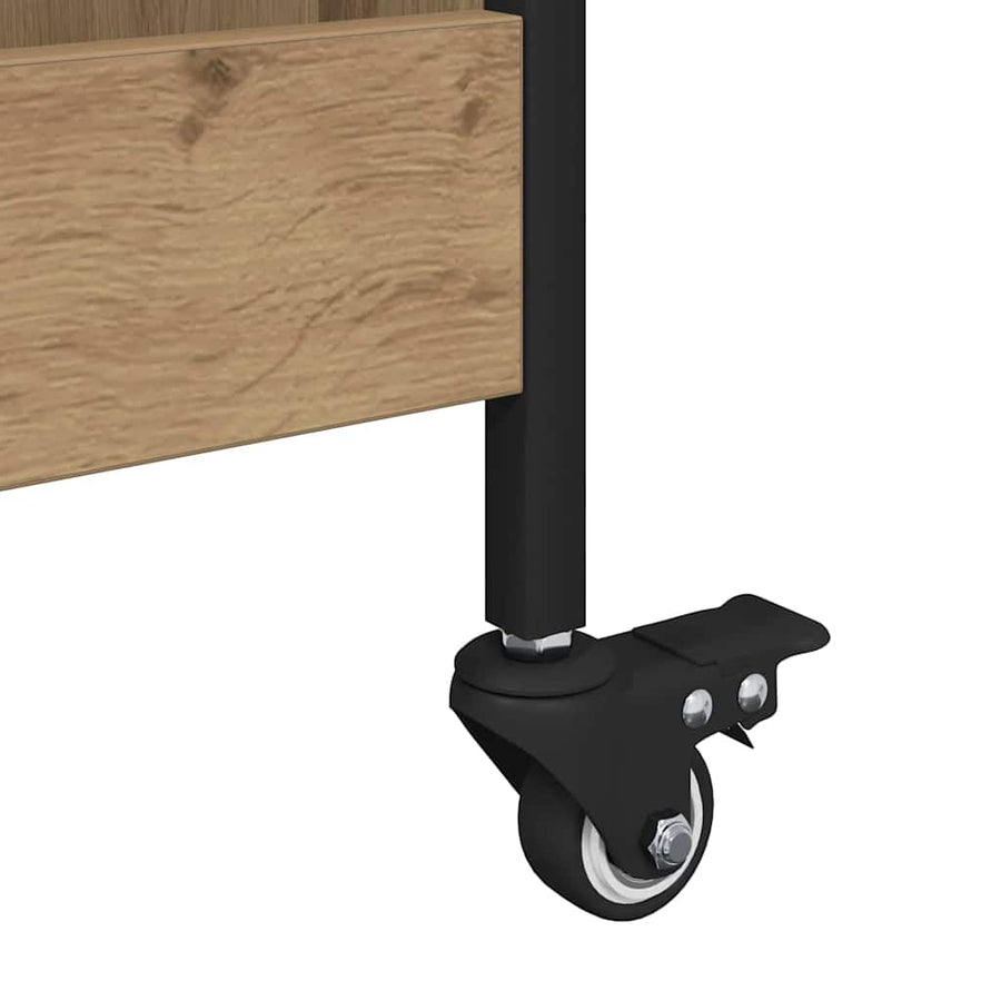 Keuken Trolley Artisan Eiken 70 x 30 x 82 cm Bewerkt hout
