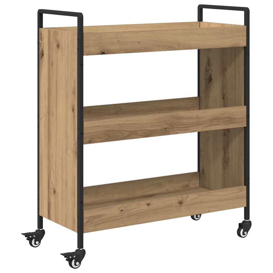 Keuken Trolley Artisan Eiken 70 x 30 x 82 cm Bewerkt hout