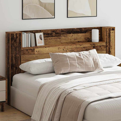 Hoofdeinde kas Oud hout 180 x 17 x 104.5 cm Bewerkt hout