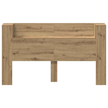 Hoofdeinde kas artisanaal eikenkleurig 180 x 17 x 104.5 cm