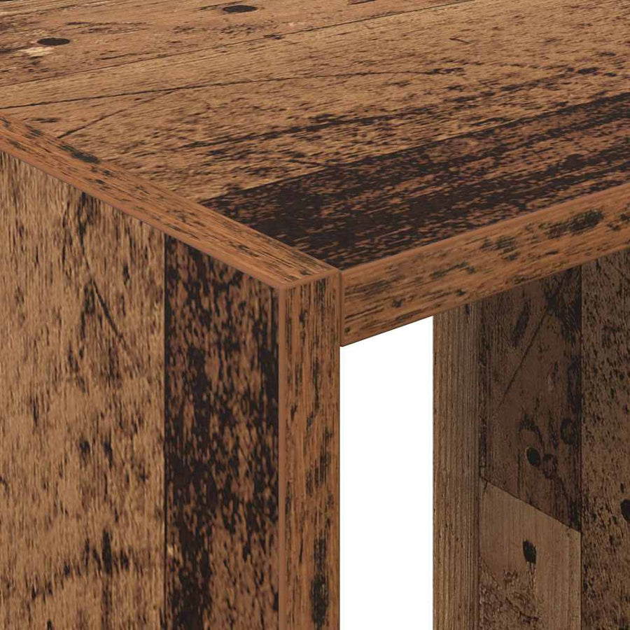 Kledingkast met plank Oud hout 77 x 48 x 102 cm Bewerkt hout