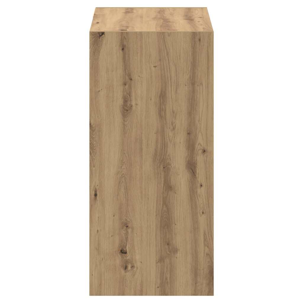 Kledingkast met plank artisanaal eikenkleurig 77 x 48 x 102 cm