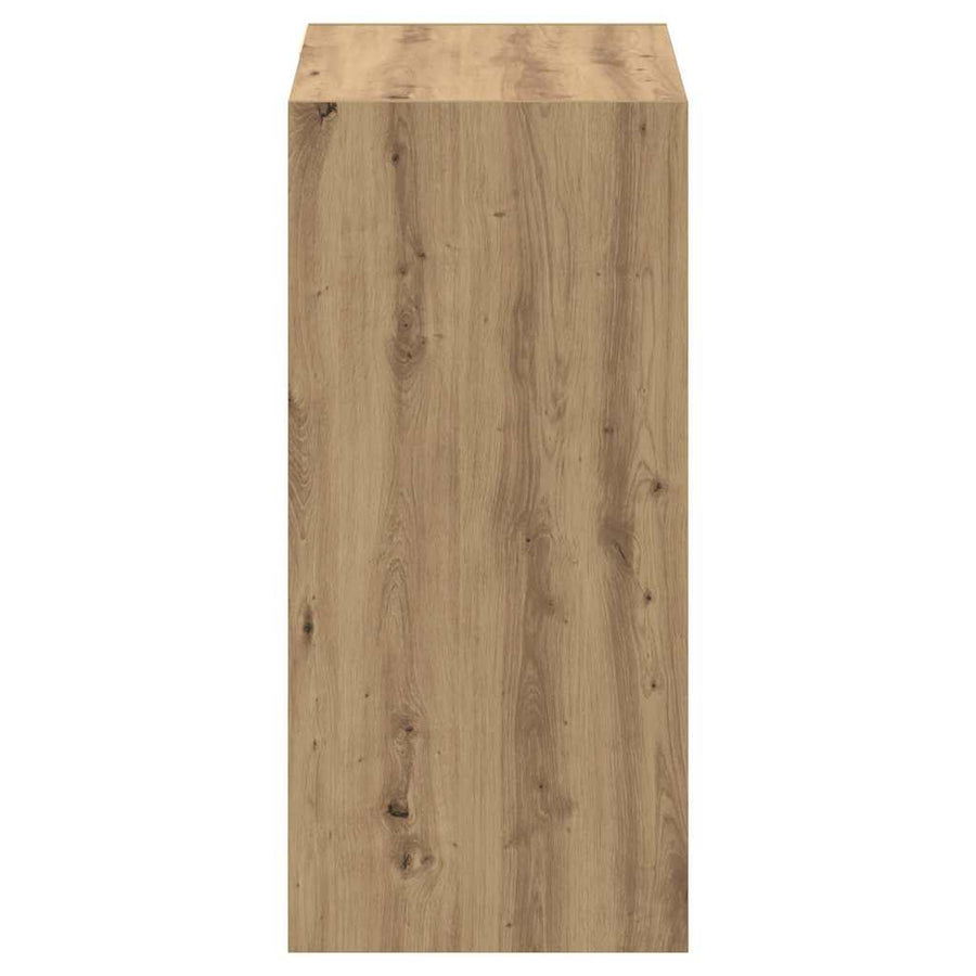 Kledingkast met plank artisanaal eikenkleurig 77 x 48 x 102 cm