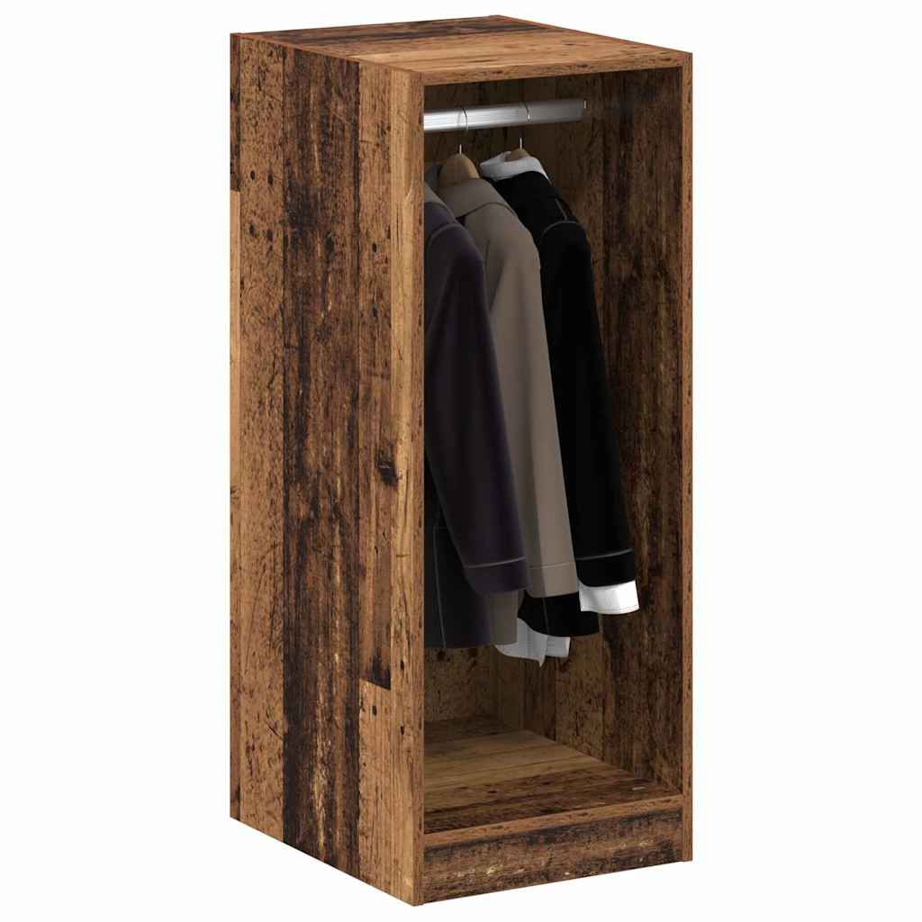 Kledingkast met plank met opslag Oudhout 41 x 48 x 102 cm
