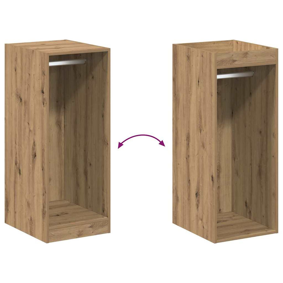 Kledingkast met plank met opslag Artisan Eiken 41 x 48 x 102 cm