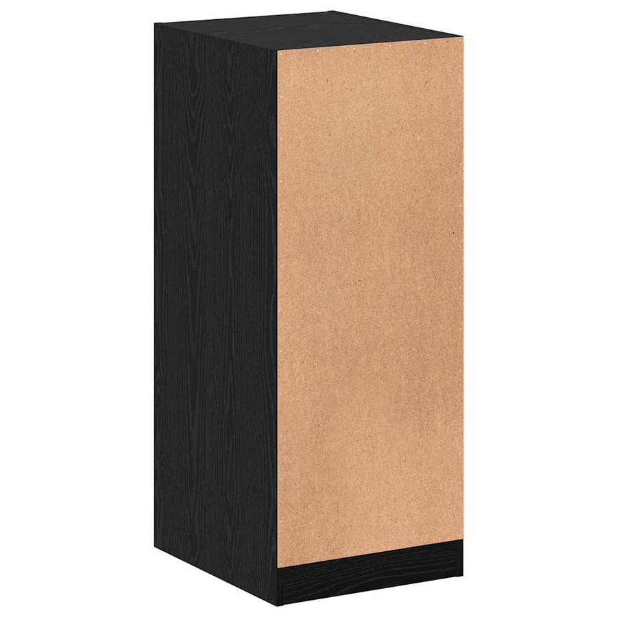 Kledingkast met plank met opslag Zwart Eiken 41 x 48 x 102 cm