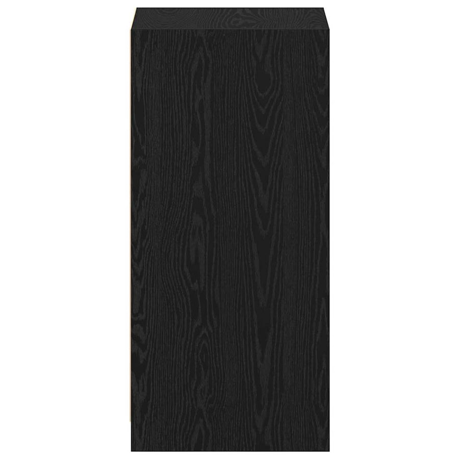 Kledingkast met plank met opslag Zwart Eiken 41 x 48 x 102 cm