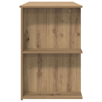 Bureau met plank Anders met opslag artisanaal eikenkleurig Bewerkt hout