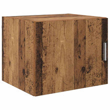 Wandkast Wandgemonteerd met de deur Oud hout 50 x 42.5 x 40 cm Bewerkt hout