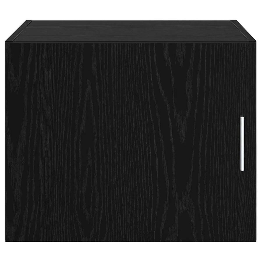 Wandkast Zwart eiken 50 x 42.5 x 40 cm Bewerkt hout