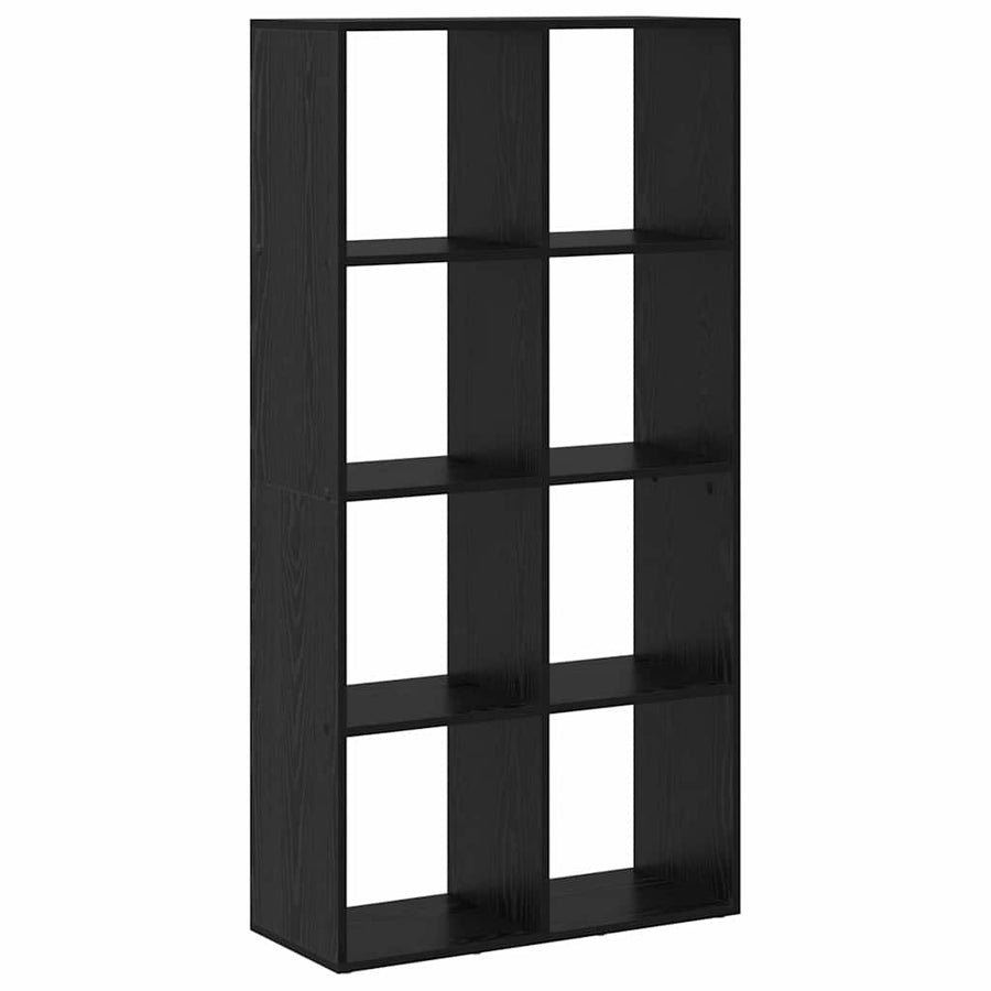 Boekenkast Zwart Eiken 69,5 x 29 x 137,5 cm Bewerkt hout