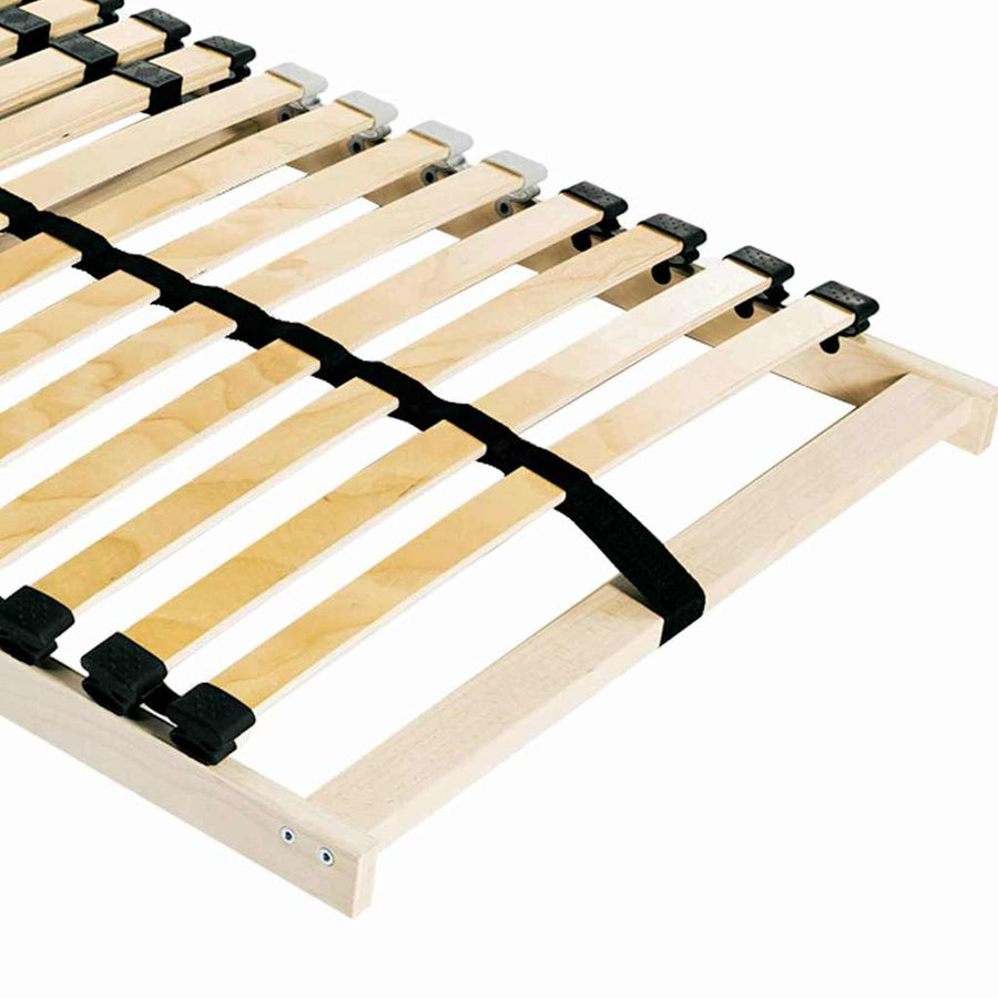 Lamelbodem Bruin 90 x 190 cm Massief beukenhout