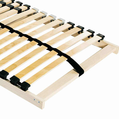 Lamelbodem Bruin 120 x 190 cm Massief beukenhout