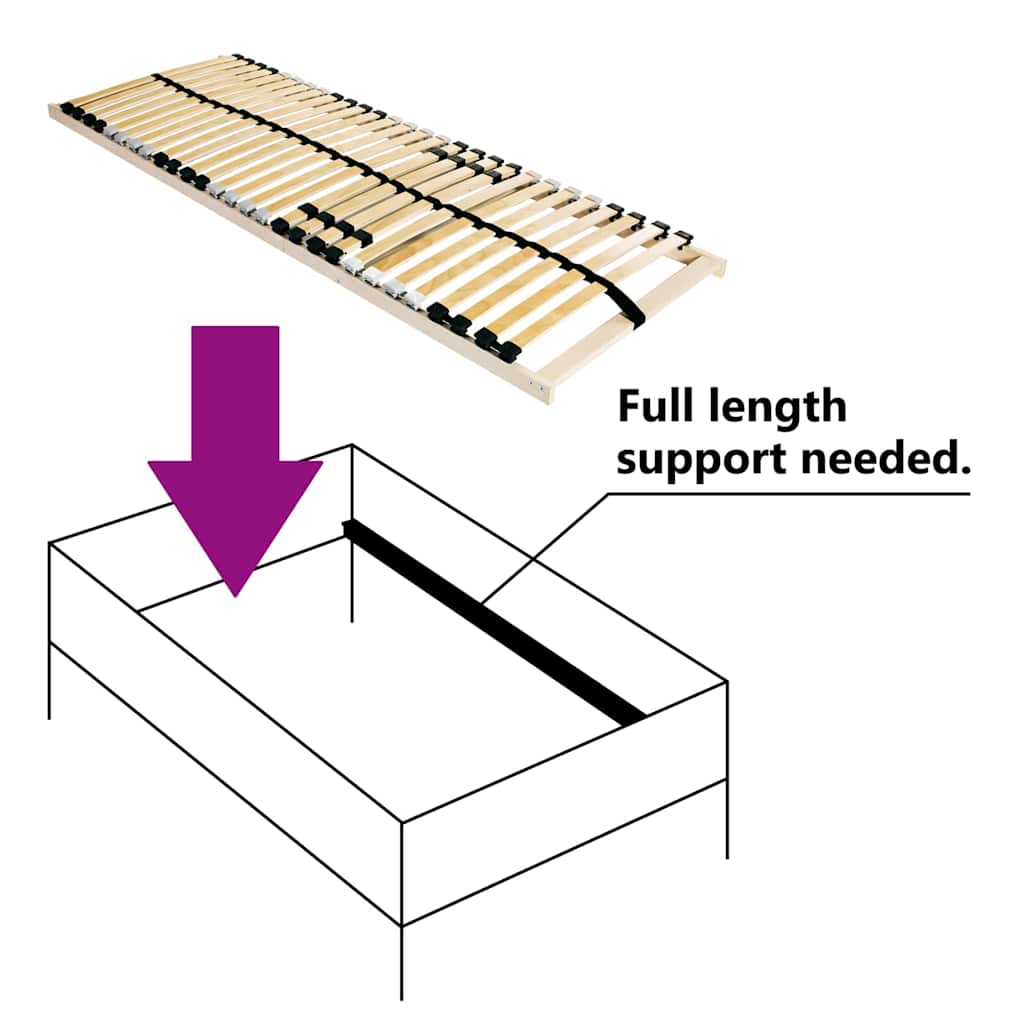 Lamelbodem Bruin 120 x 190 cm Massief beukenhout