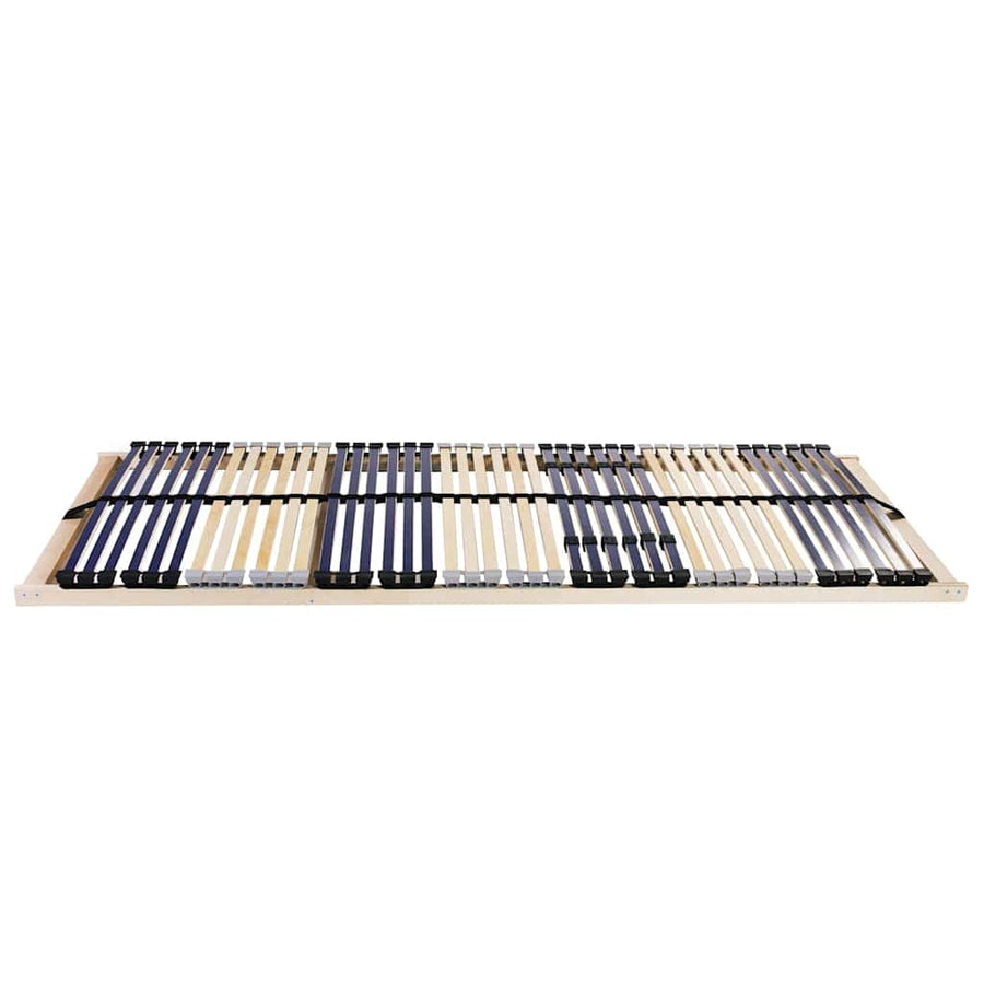 Lamelbodem Bruin 70 x 190 cm Hout en Plastic