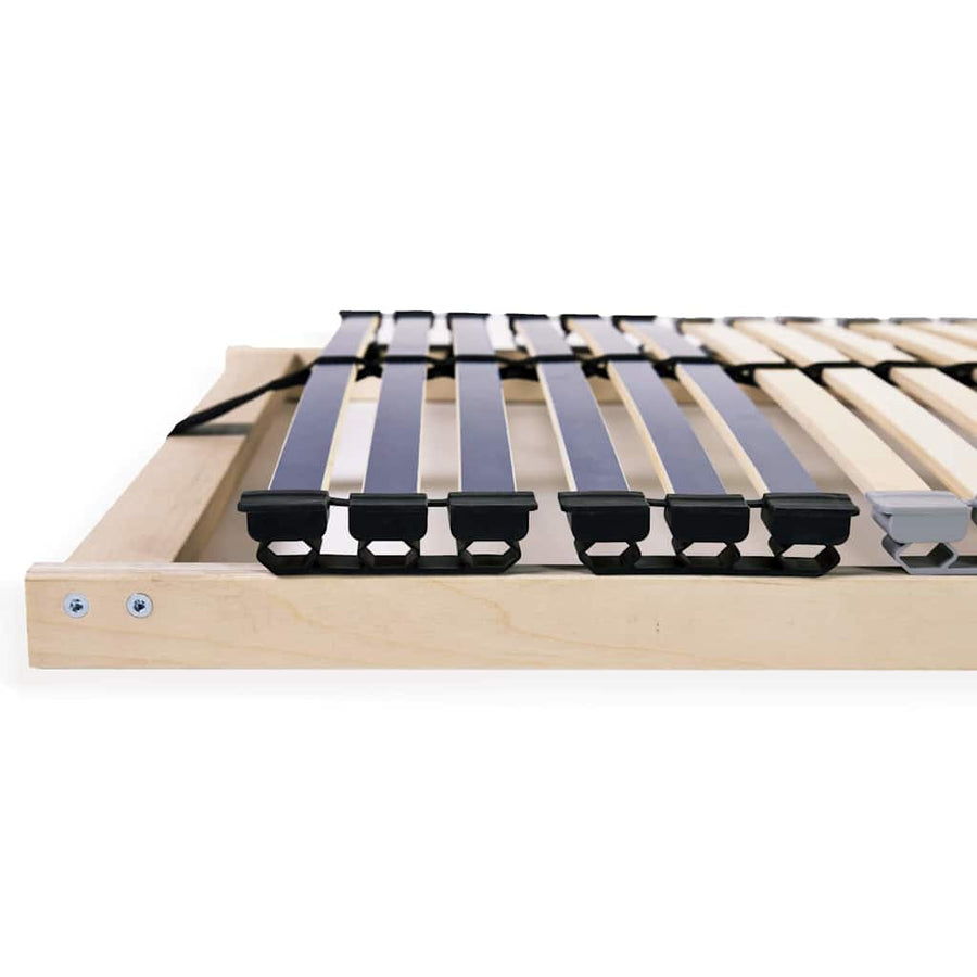 Lamelbodem Bruin 90 x 190 cm Hout en Plastic