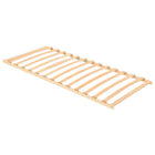Slatted Bed Base Brown Solid Beech 90 x 190 cm