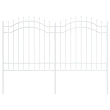 Tuin Hek Wit 165 cm Poedergecoat staal