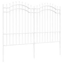 Tuin Hek Wit 190 cm Poedergecoat staal