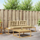 Modulaire tuinbank 79x79x37 cm massief acaciahout wit