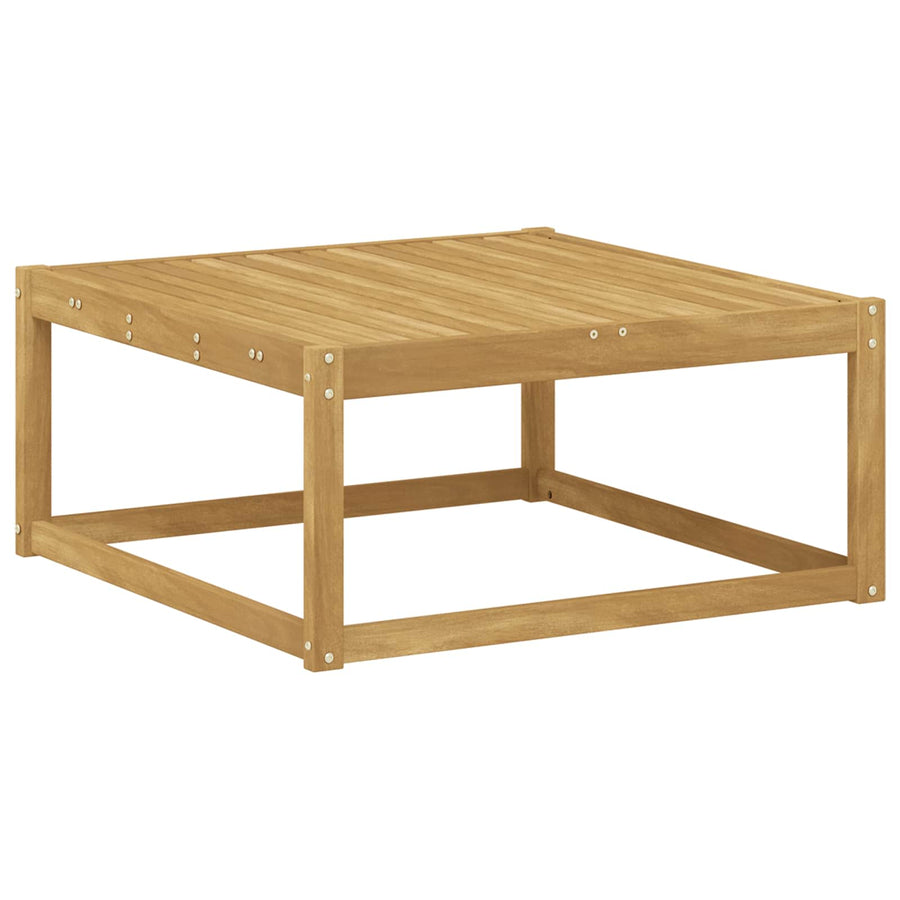 Buiten bankenset met kussen Wit 79 x 79 x 37 cm Polyester