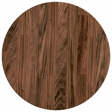 Tafelblad Donkerbruin Ø 40 x 2,5 cm Massief Eikenhout