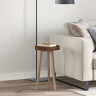 Tabletop Light Brown Ø 30 x 4 cm Solid Oak