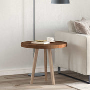 Tafelblad eikenhout rond 60x4 cm licht bruin