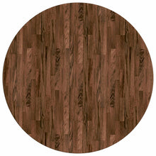 Tafelblad Donkerbruin Ø 40 x 4 cm Massief Eikenhout