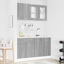 Keukenkastenset Lyon 4 pcs Grijs sonoma 140 x 46 x 81.5 cm