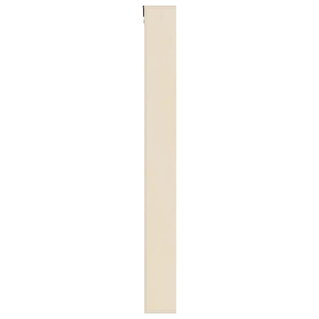 Muurdisplaykast met plank Beige 40 x 4,5 x 43 cm Bewerkt hout